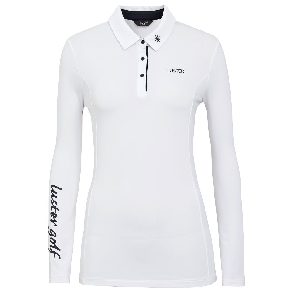 [브랜드 골프웨어]여성 페어웨이 긴팔 티셔츠(화이트)